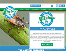 Tablet Screenshot of masterspestcontrol.com